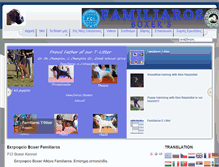 Tablet Screenshot of familiaros.com